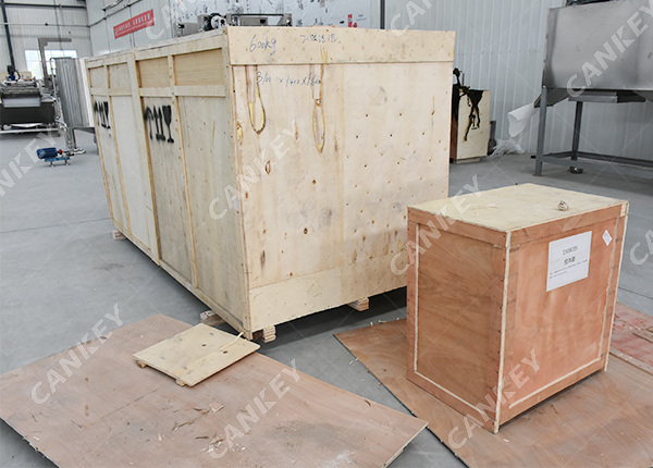 box overwrapping machine shipping