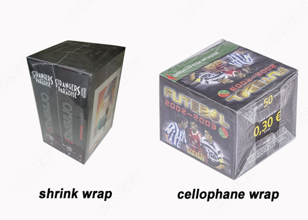 shrink wrap vs cellophane wrap
