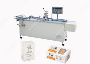 Manual cellophane wrapping machine