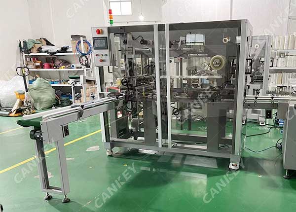 automatic carton overwrapping machine 