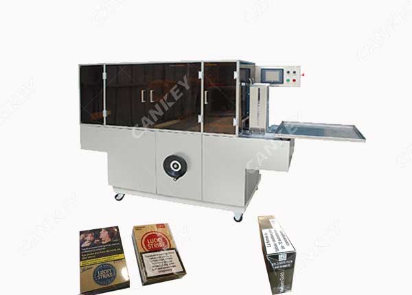 cigarette pack wrapping machine